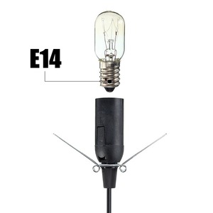 Portalámparas E14 con Cable de 1.8m, Casquillo de Rosca con Interruptor y Enchufe, Opciones EU, UK, AU, CN para Lámpara Colgante DIY - Product Image 5