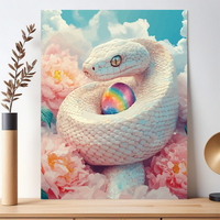 CHENISTORY Peinture par numéros pour adultes, kit de peinture à l'huile DIY, toile numérotée avec peintures acryliques, anti-stress pour la décoration intérieure