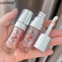 Vente en gros de gloss à lèvres imperméable, sans transfert, marque privée, végétalien, mat, hydratant, liquide, multi-couleurs, brillant