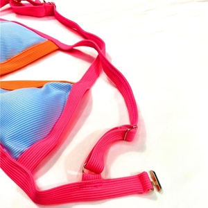 Maillot <span class=keywords><strong>de</strong></span> <span class=keywords><strong>bain</strong></span> triangle personnalisé OEM pour femme, maillot <span class=keywords><strong>de</strong></span> <span class=keywords><strong>bain</strong></span> sexy - Product Image 3