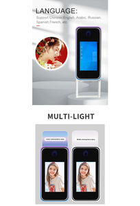 บูธถ่ายรูปกระจกเงา 40 นิ้ว รุ่นใหม่<span class=keywords><strong>ล่าสุด</strong></span> ปี 2025 แนะนำเป็นอย่างยิ่ง พร้อมกระจกนิรภัยสำหรับ <span class=keywords><strong>iPad</strong></span> โครงโลหะ พิมพ์ภาพทันที <span class=keywords><strong>ราคา</strong></span>ขายส่งจากโรงงาน - Product Image 3