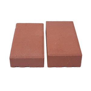 Bâtiment de jardin extérieur Mur de briques rouges anciennes Poids léger <span class=keywords><strong>Brique</strong></span> de parement flexible à visage doux rouge pour la décoration murale - Product Image 2