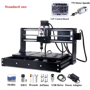 2022 Upgraded CNC 3020 er11 Engraver Machine DIY Wood Router Cutter Laser Engraving Use With GRBL Control Support Offline.