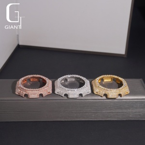 Boîtier de montre en argent sterling 925 avec diamants en moissanite glacés à la mode GA2100, VVS, hip-hop, pour hommes et femmes - Product Image 4