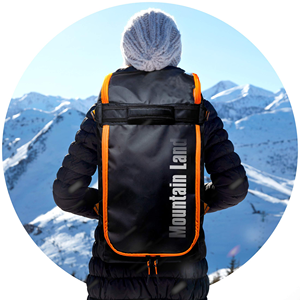 Snowboard & scarponi da sci borsa da viaggio per casco per viaggi aerei accessori ergonomici per attrezzi da sci (guanti occhiali da giacca) Carrier - Product Image 3