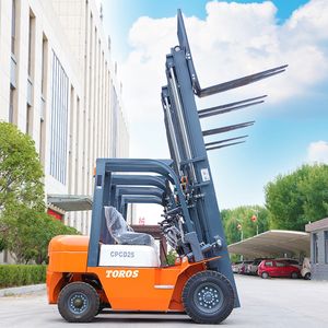 סינית חדשה מלגזה משאית 3 טון 4 טון 5 טון סולר טון מלגזה עם אישור ce 2.5ton מלגזה מלגזה מלגזה - Product Image 3