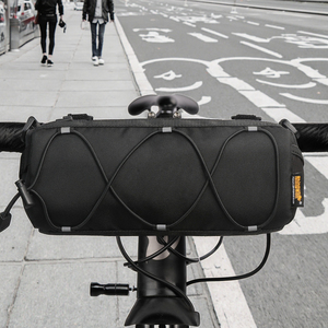 กระเป๋าม้วนมือจับด้านหน้า2.4ลิตรจักรยานสีฟ้าทะเลสาบพร้อมสายรัดปรับได้และดีไซน์แบบพกพาสำหรับจักรยานกรวด - Product Image 4