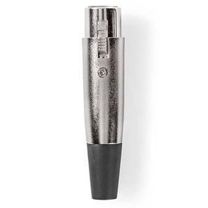 Adaptador de Conector XLR Hembra a XLR Macho de 3 Pines Metálico, Cable de Audio - Product Image 2