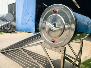 Calentador de Agua <span class=keywords><strong>Solar</strong></span> Sin Presión de 80L con <span class=keywords><strong>Tubos</strong></span> Evacuados, Ahorro de Energía, Uso en Exteriores, Sistema de Calentamiento de Agua Caliente Térmico para Climas Desérticos - Product Image 6