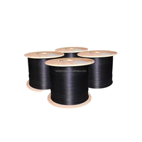 Kabel Serat Optik Udara Luar Ruangan 12/24/48 72 96 144 Core 10.5-18mm Od Span 50-500m Single/double Jacket Adss Fibra Optica Cable