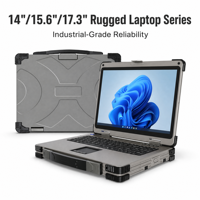 Portátil Robusto de Pantalla Grande de 17.3 Pulgadas, Intel Core i9/i7 de 13.ª Generación, Computadora Industrial con GPU Dedicada, Legible Bajo la Luz Solar, Portátil para Exteriores
