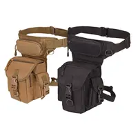 थोक सेना सामरिक खेल कमर बैग निविड़ अंधकार यात्रा डेरा डाले हुए के लिए बेल्ट पैर बैग आदमी