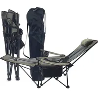 Portable Folding Recliner Back Chair, Camping Folding Chair