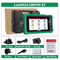 Herramienta de Diagnóstico para Vehículos CRP919 EV, Pruebas de Alto Voltaje BMS/OBC/DCDC, Codificación de ECU, Lectura de Códigos OBD2, Control Bidireccional CANFD/DoIP