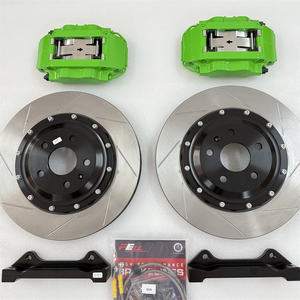 Jekit Étrier de frein automatique 4 pots 285x24mm pour Renault <span class=keywords><strong>Clio</strong></span> 172 2004 <span class=keywords><strong>Modèle</strong></span> - Product Image 3