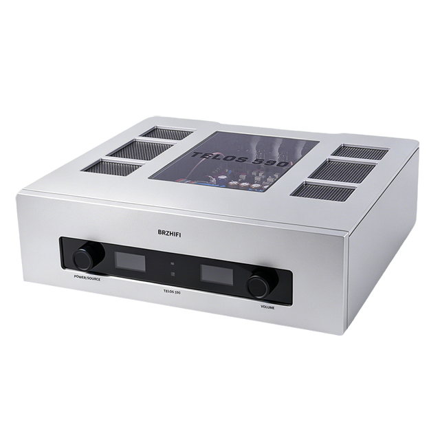 BRZHIFI Audio PA-TELOS-590 Compact Power Amplifier Made of All-aluminum Material Featuring High Fidelity Performance