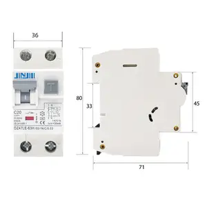 Automatic Self Reclosing RCD Type B 100A 125A RCCB Circuit Breaker Supplier With Low Price