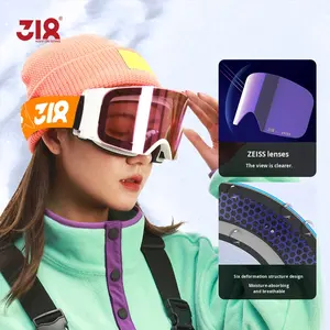 แว่นตาเล่นสกีกลางแจ้งสำหรับผู้ใหญ่ที่มีคลิปหนีบหนีบหนีบเพื่อเรียกใช้ได้กับเลนส์พลาสติกทรงกระบอกออนซ์ - Product Image 3