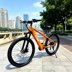 VTT électrique à batterie intégrée 27,5 pouces, cadre en acier carbone, batterie lithium 36V, moteur arrière intégré 350W, design de vélo de montagne, moteur puissant 350W - Product Image 4