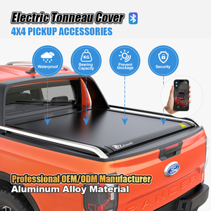 Zolionwil Électrique Dur Enrouler Étanche Camionnette Tonneau Couverture pour <span class=keywords><strong>ford</strong></span> <span class=keywords><strong>Maverick</strong></span> F-150 5.5ft 2015-2024 - Product Image 2