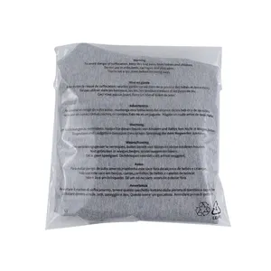 पाली Mailers रंग डिजाइन कस्टम 45 माइक्रोन पारदर्शी मेलिंग बैग शिपिंग स्पष्ट कूरियर polymailer