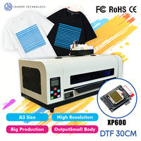 Impresora DTF A3, Impresora DTF de 30 cm para Iniciar Negocio, Máquina de Transferencia Térmica
