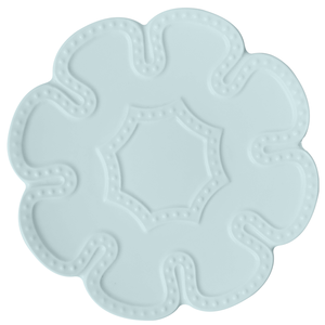 Luxury Blue Flower Design <b>Ceramic</b> Embossed Dinner Plate Set Creative <b>Bake</b> <b>Dishes</b> for Household & Wedding Charger Tableware - Product Image 2