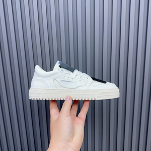 Men Women <b>White</b> Low Top Leather Skateboard Sneakers Casual <b>Lace</b> Up Street Style Daily Shoes Off-<b>Whites</b> - Product Image 2