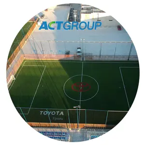 Gramado sintético artificial para futebol, gramado 50mm gramado artificial para esporte