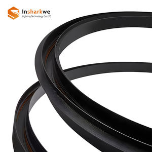 מודרני מעוצב חדש אלומיניום רכבת מגלשת מערכת תאורה מעגלית מסלול dc48v קשת מגנטית במסלול מגנטי dc48v שבב ar111 - Product Image 3