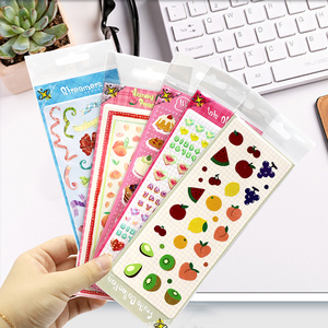 Adhesivo personalizado A4 A5 A6, vinilo transparente Kawaii coreano, corte de beso, efecto arcoíris, Impresión de hojas adhesivas brillantes - Product Image 6