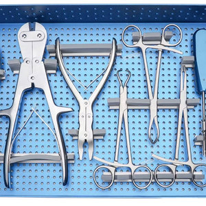 High Quality Reusable Manual High-<b>Temperature</b> Sterilized Stainless Steel Orthopedic Surgical <b>Instrument</b> Set Java Surgical - Product Image 4