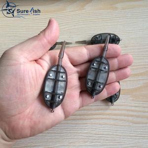 Appâts de pêche à la carpe-Pêche Mangeoire en plastique en ligne <span class=keywords><strong>Feeder</strong></span> - Product Image 3