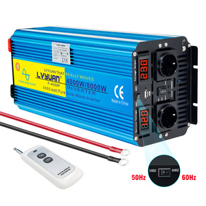 Générateur solaire à onde sinusoïdale pure avec transformateur AC 220V hors réseau 48V 220V 5000W 4000W 12V 24V - Product Image 1
