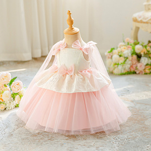 4 Year Old Girl Dress - A-Line Party Chiffon Dress