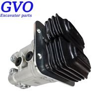 Pièces d'excavatrice GVO 369-8503 369-8502 E312D 315D 323D 325D 320D – Pédale de commande hydraulique à 8 trous, vanne de déplacement au pied, vanne pilote