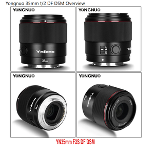 เลนส์กล้อง YONGNUO YN35mm F2S DF DSM 35 มม. ฟูลเฟรม ออโต้โฟกัส สำหรับกล้องเมาท์โซนี่ - Product Image 3