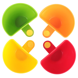 Bol à trempette de cuisine pour sauce à salade assortie Ketchup Confiture Saveur Sucre Épices Trempettes Clip Tasse Bols Soucoupe - Product Image 3