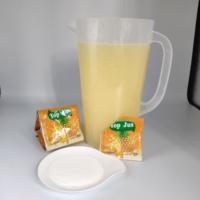 Sinaasappelsmaak Instant Vruchtensap Poeder Frisdrank Watermeloen Primair Ingrediënt Verpakt In Doos