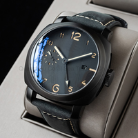 Reloj Mecánico Automático para Hombre de Calidad Superior OEM, con Esfera con Indicador de Día, Caja de Acero Inoxidable y Cristal de Zafiro