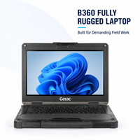 Nouvel ordinateur portable robuste Getac B360 13,3 pouces FHD, ordinateur portable industriel, Intel Core I5/i7, Windows 11 Pro, SSD, IP66, ordinateur d'extérieur