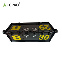 Tableau de score en plastique TOPKO populaire pour le tennis de table, le basketball, le football, le volley-ball