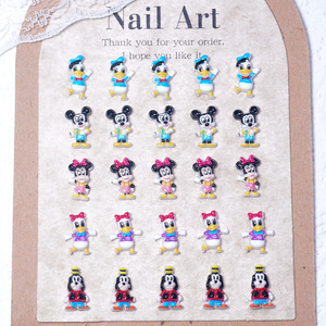 เรซิ่นติดเล็บลายการ์ตูนญี่ปุ่น มิกกี้ มินนี่ เด็กผู้หญิง แต่งเกราะ อุปกรณ์ตกแต่ง DIY วัสดุตกแต่ง - Product Image 3