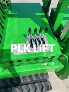 Plateforme de travail aérien télescopique sur chenilles avec hauteur réglable et commande à distance - Product Image 4