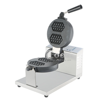 Conception de peigne de miel de Machine de gaufrier électrique numérique commerciale 110V/220V avec plaque détachable pour les hôtels de camions de nourriture