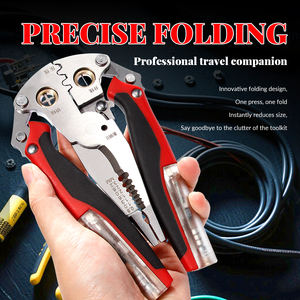 2025 sangle épaissie avec fonction de détection d'électricité <span class=keywords><strong>pince</strong></span> à dénuder pliante <span class=keywords><strong>pince</strong></span> à <span class=keywords><strong>sertir</strong></span> pour électriciens outil à main - Product Image 6