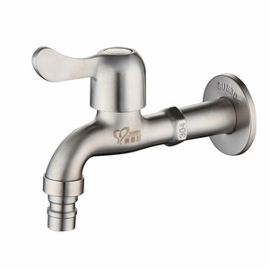 Grifo Extendido de Acero Inoxidable 304 con Acabado Cepillado para Montaje en Pared para Fregadero de Cocina - Product Image 3