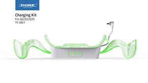 Base éclairée de charge de <span class=keywords><strong>casque</strong></span> Type-C Charge rapide avec indicateur LED Dock de charge pour accessoires <span class=keywords><strong>Oculus</strong></span> <span class=keywords><strong>Quest</strong></span> 2/<span class=keywords><strong>3</strong></span>/3S <span class=keywords><strong>VR</strong></span> - Product Image 4