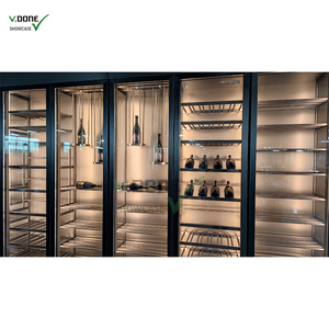 Controlador de temperatura termoeléctrico de refrigerador para bodega de vino digno de restaurante de doble vidrio de lujo para whisky de vino tinto - Product Image 3