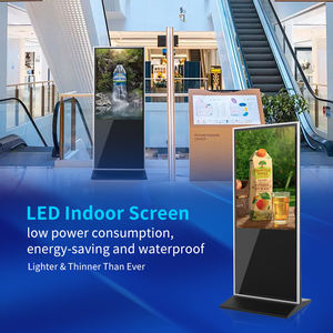 Pantalla Táctil Ultrafina de 55 Pulgadas, Muestra Gratuita Disponible, Kiosco con Reproductor de Publicidad, Señalización Digital LCD de Pie - Product Image 4